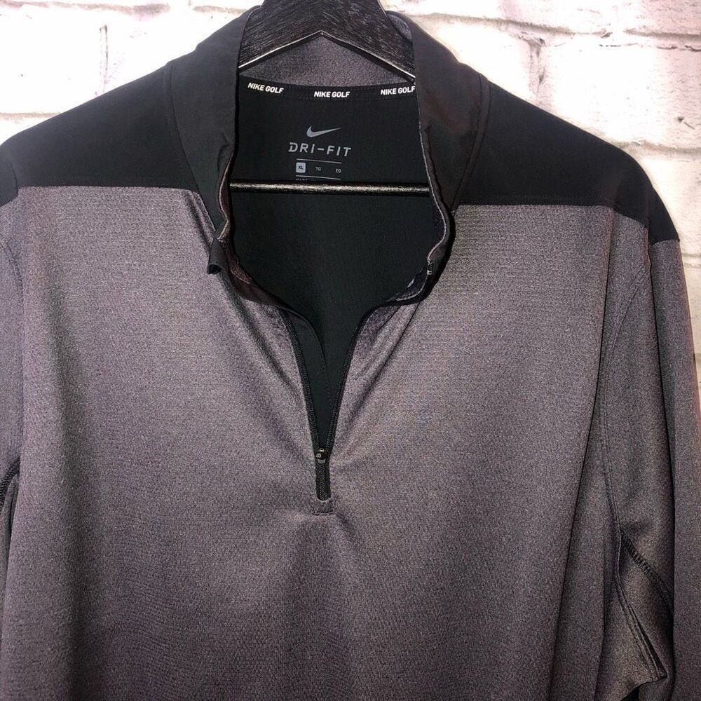 Nike Golf Dry Core Half Zip Pullover Jacket | Grey | Men’s XL - Picture 3 of 5